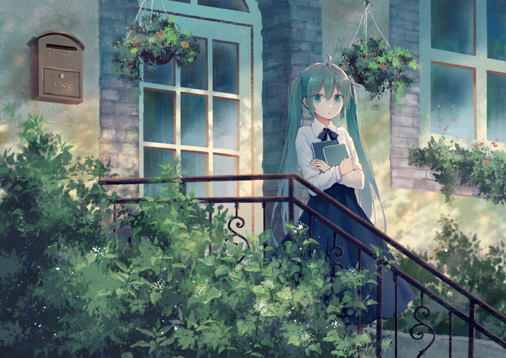 id=63450144 【画师：雨陌】 VOCALOID 初音ミク VOCALOID10000users入り【初音未来】