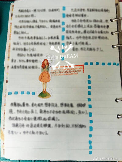 给你们看看我的手账