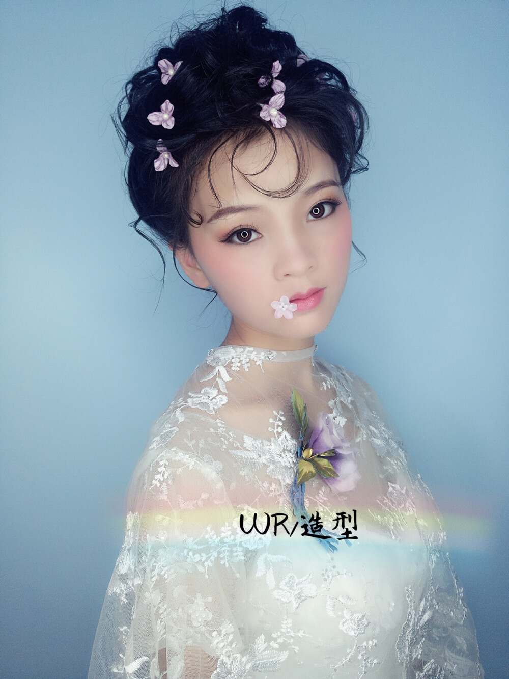 彩妆对比图【WR彩妆造型培训】