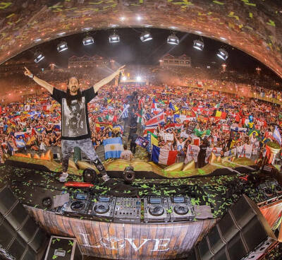 Steve Aoki tomorrowland 2017