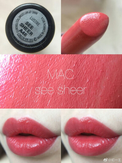 MAC see sheer