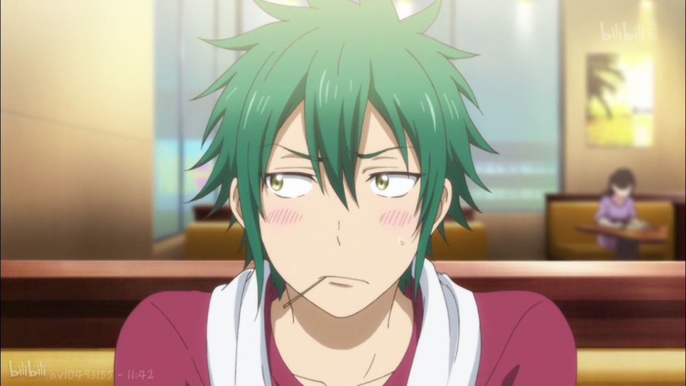 截图山田君与七人魔女不造叫啥了的绿毛