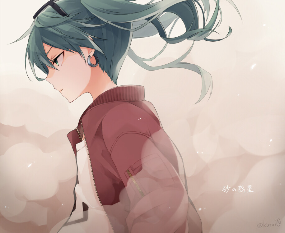 P站 插画 初音 砂の惑星 id=64010617 黎（クロイ） [pixiv]