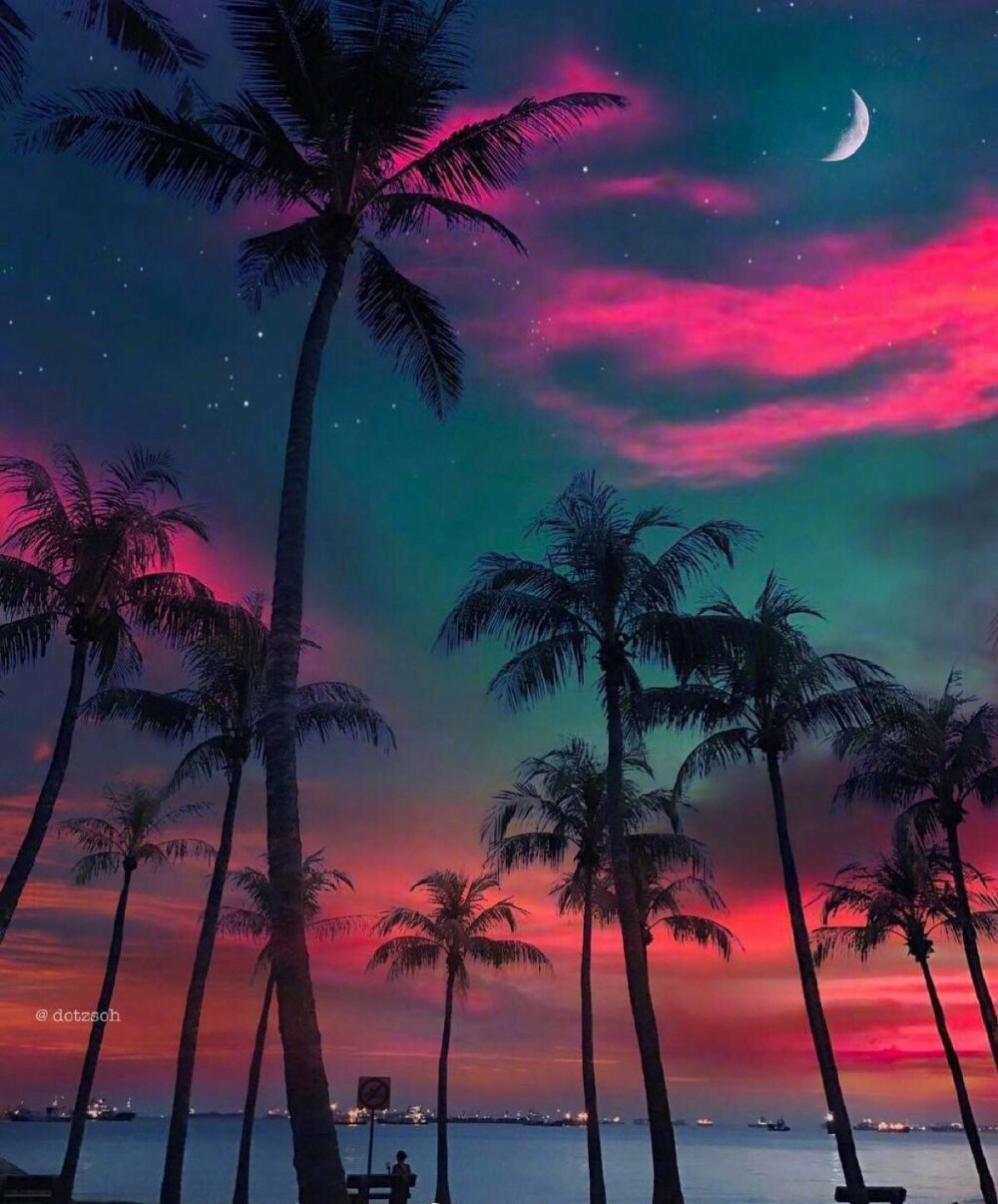 傍晚的天空 - 高清图片，堆糖，美图壁纸兴趣社区