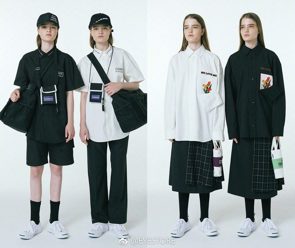  ader error 2017 spring/summer lookbook第二波，一对对的好可爱 ​ ​​​