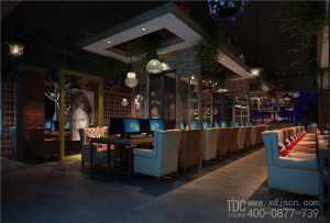 成都时光旅行网咖装修设计欣赏 成都网咖设计