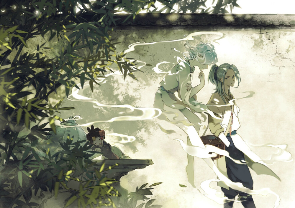 自微博@企鹅子 《萤色》画集