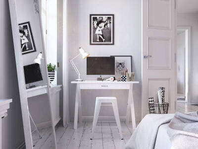 北欧的家总是纯净可爱的，然后搭配同色系的沙发，白色灰色的针织品，以及悬挂的吊灯，真是让人惊艳。