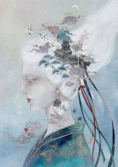 山神 绘：山人辰露