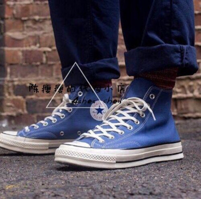 Converse Converse first string 1970s 非addcit匡威1970s海军蓝高151226c