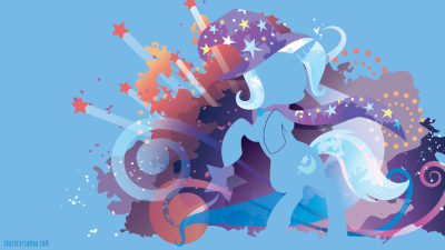 Trixie Silhouette Wall by SambaNeko