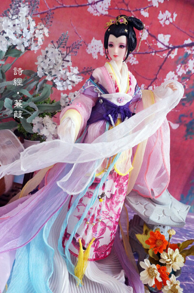 【合作成品娃】诗经 蒹葭 完售展示