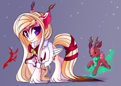 Winter Adoptable Auction: Fox Pony [CLOSED] by Wilvarin-Liadon