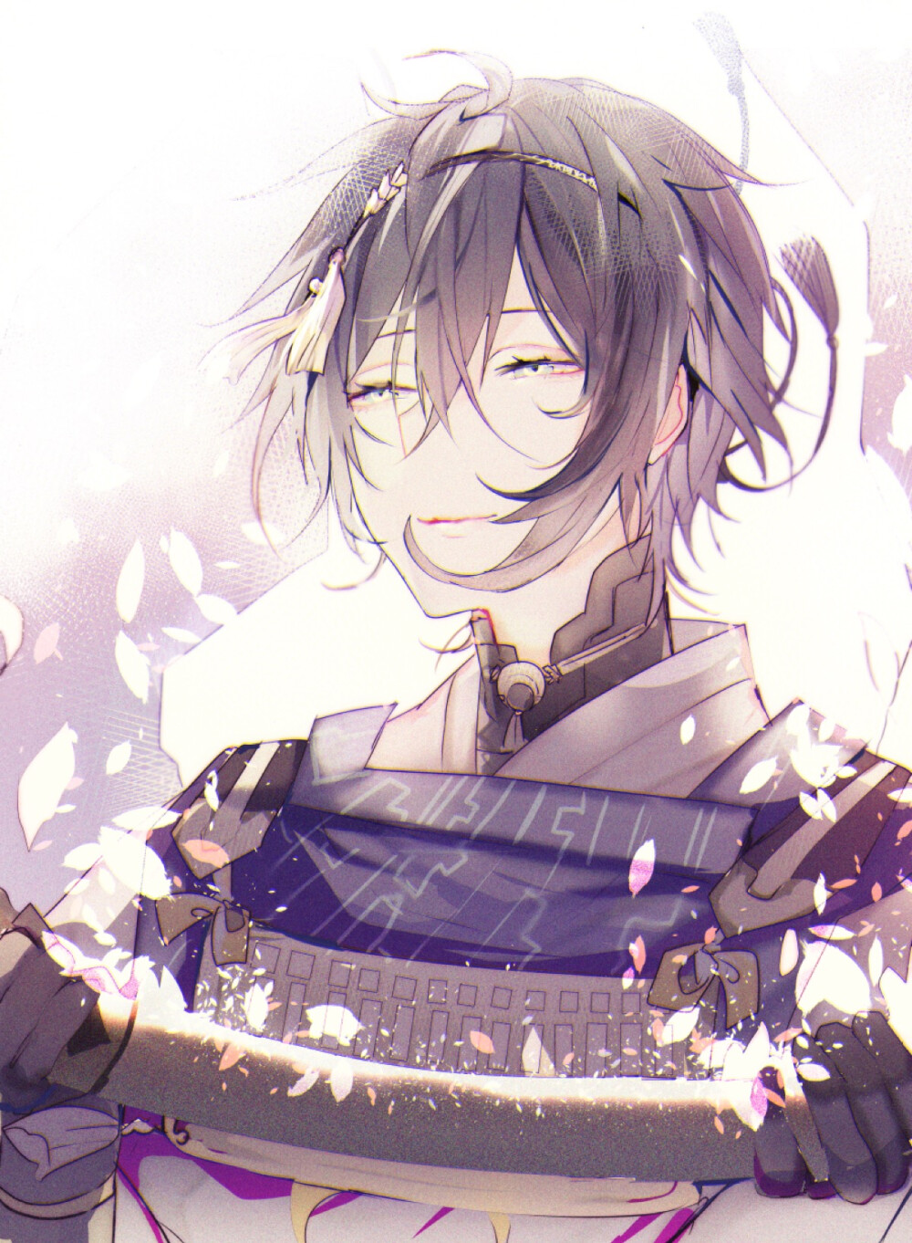 #刀剑乱舞# 三日月宗近 画师poni＠お仕事募集中 p站id=4359805 【日语苦手 大概是能搬的 侵删】