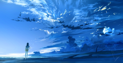天空蓝色壁纸