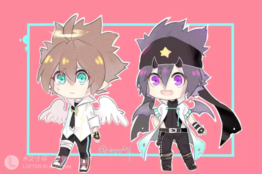 雷安天使恶魔paro