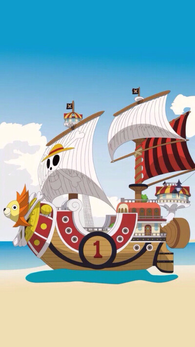 海賊王 ONE PIECE ワンピース 千里陽光號 THOUSAND SUNNY