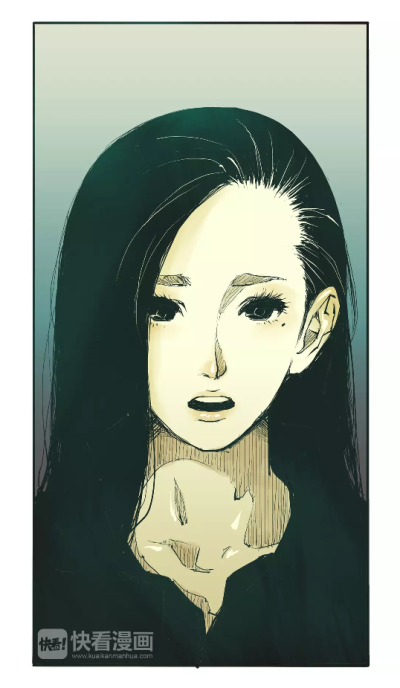 出自快看APP连载漫画《蝉女》，作者宫缘乾。适用于头像、壁纸等等。