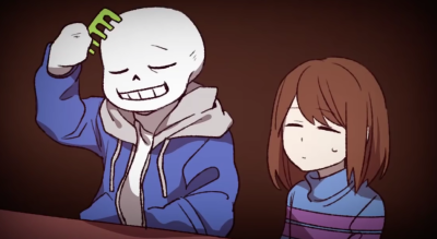 sans:kid看我这一头美丽的秀发