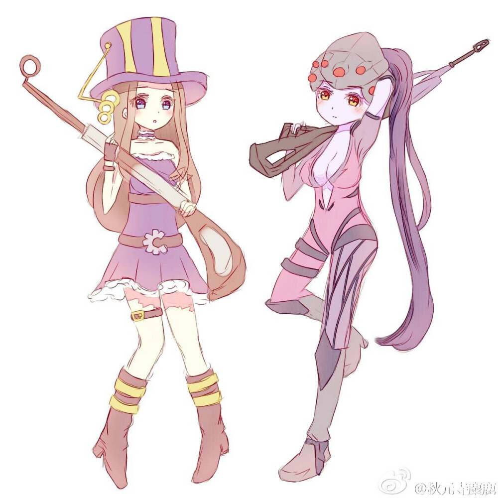 秋元鹿 p站 画师 微博收集 动漫 绘手 原图 可爱 糖果风 二次元 头像