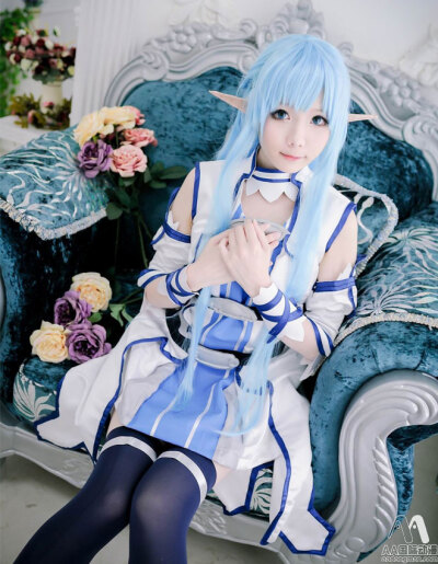 刀剑神域-亚丝娜.Cosplay，Cosplay摄影，AA国际动漫