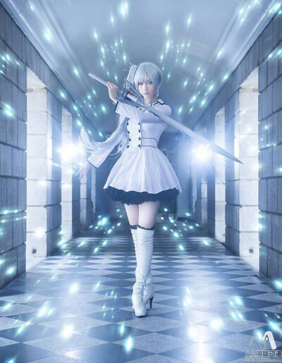 RWBY-Weiss.Cosplay，Cosplay摄影，AA国际动漫