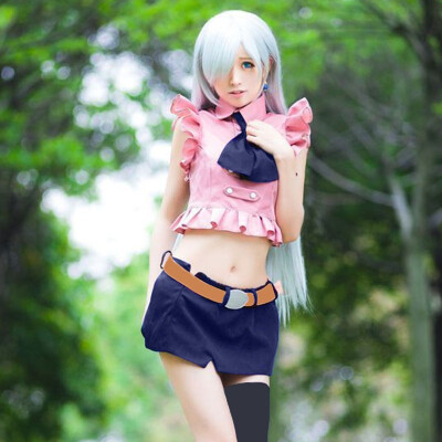 七大罪女主三公主伊丽莎白cos服女短裙装cosplay服装夏季全套现货