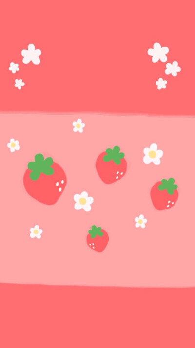 可爱草莓壁纸