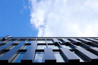 city, clouds, building