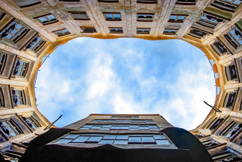 Low Angle View of Building Against Sky