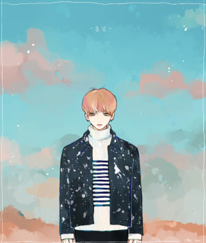 防弹少年团田柾国 头像/壁纸 图源weibo：甜啾果酱 .>>侵删