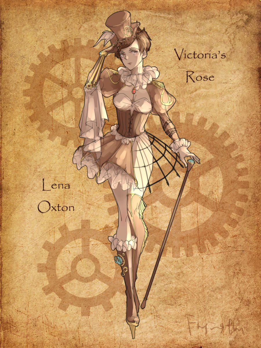 steampunk tracer 蒸汽朋克_猎空