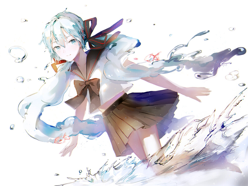 初音未来 绘师：AIKO 本作品pixiv id=59647268