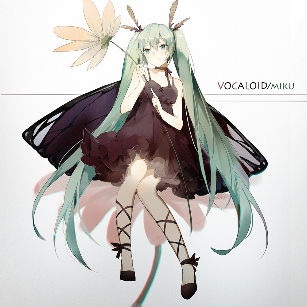 初音未来 绘师：AIKO 本作品pixiv id=61713431