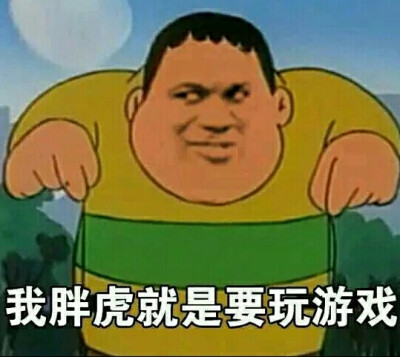 我胖虎就是要玩游戏