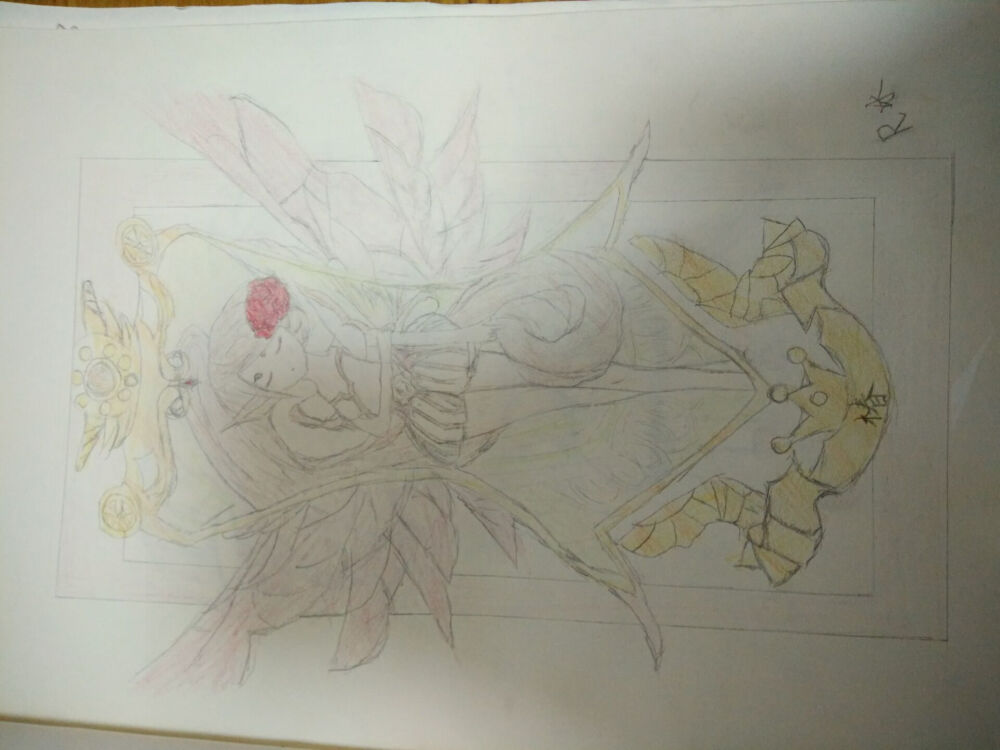 本人手绘卡通 动漫 游戏 漫画人物 同人手绘彩铅改版 玛格丽特的小迷 小花仙 彩铅手绘 女孩童年