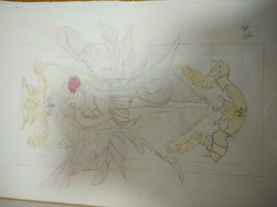 本人手绘卡通 动漫 游戏 漫画人物 同人手绘彩铅改版 玛格丽特的小迷 小花仙 彩铅手绘 女孩童年