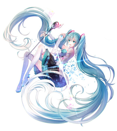 初音未来 绘师：包菜 本作品pixiv id=64313787