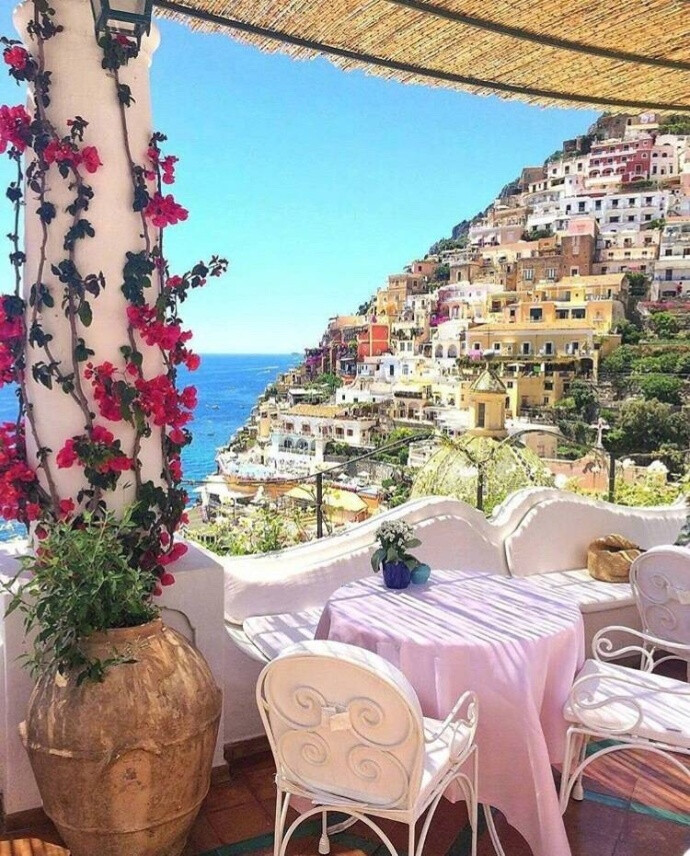 风景如画的意大利小镇Positano ​​​ ​​​​