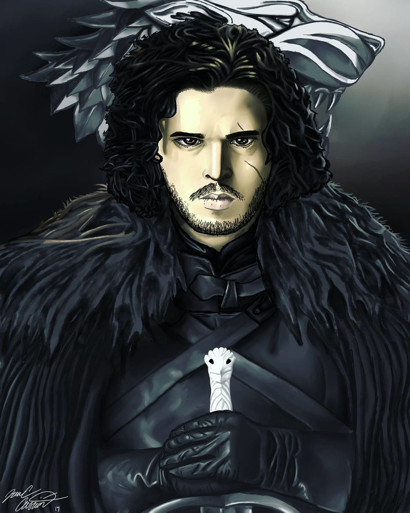 权力的游戏 jon snow（from tumblr）