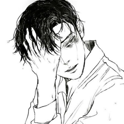 头像 黑白 眼泪