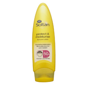 boots soltan防晒霜乳SPF50户外清爽不油腻防汗物理防晒200ml