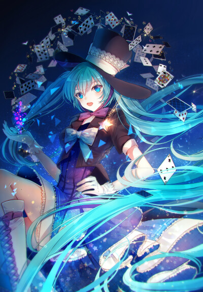 初音未来 绘师：包菜 本作品pixiv id=64340360