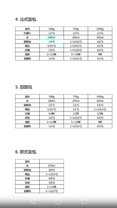 甜面包做法