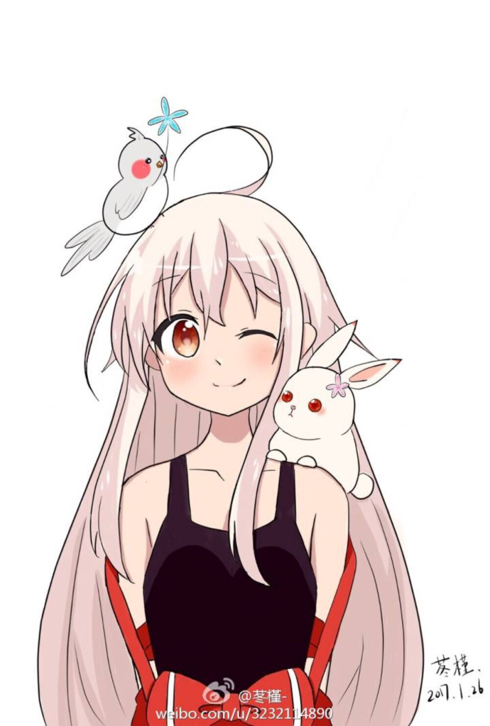urara迷路帖 千矢@苳上一支木槿花 - 高清图片，堆糖，美图壁纸兴趣社区