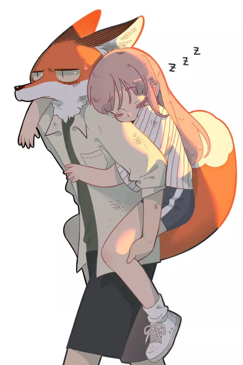 漫画废柴狐阿桔壁纸