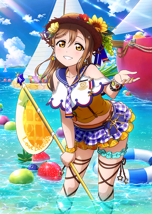 lovelive!sunshine!! 去框 夏日海滩 国木田花丸 觉醒