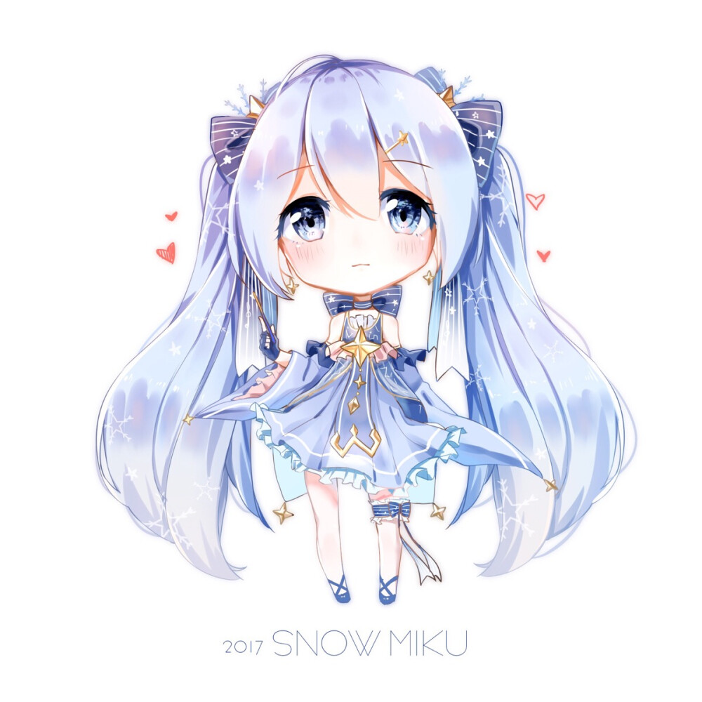 2017Snow Miku | Zanakil /p站/少女/二次元/唯美/人物/壁纸/头像/插画/手绘/夏日/清凉 /初音未来/v家/Q版