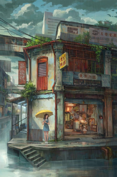 马来西亚插画师
Chong FeiGiap作品