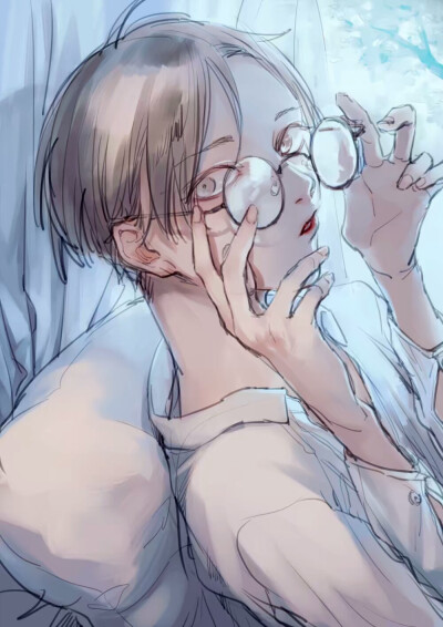 动漫头像#简约男